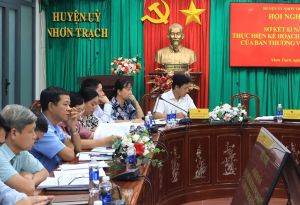 Huyện Nhơn Trạch sơ kết 3 năm triển khai Kế hoạch của Tỉnh uỷ về phát triển nông nghiệp ứng dụng công nghệ cao