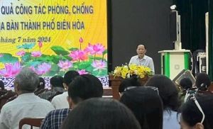 Biên Hòa đã phát hiện, bắt giữ, điều tra hơn 950 vụ mua bán, vận chuyển, tàng trữ và sử dụng trái phép chất ma tuý