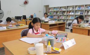 Sôi nổi Hội thi vẽ tranh và kể chuyện theo sách năm 2024