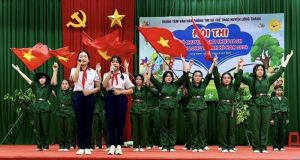 Hơn 300 học sinh tham gia Hội thi Kể chuyện và giới thiệu sách huyện Long Thành