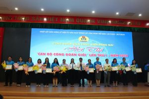 Sôi nổi hội thi cán bộ Công đoàn giỏi năm 2024
