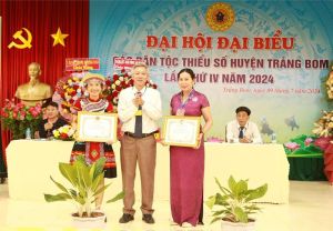 Huyện Trảng Bom hoàn thành tổ chức Đại hội đại biểu các dân tộc thiểu số lần thứ IV