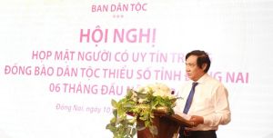 Ban Dân tộc tỉnh tổ chức họp mặt người có uy tín trong đồng bào dân tộc thiểu số