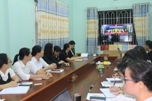 Cán bộ, hội viên, phụ nữ tưởng niệm, tri ân đồng chí Tổng bí thư Nguyễn Phú Trọng