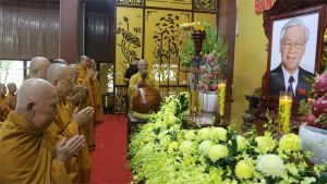 Ban Trị sự Giáo hội Phật giáo Việt Nam tỉnh tổ chức Lễ Tưởng niệm Tổng Bí thư Nguyễn Phú Trọng