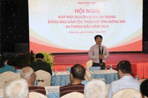 19 thành viên tham gia Ban Tổ chức Đại hội đại biểu các dân tộc thiểu số tỉnh Đồng Nai lần thứ IV năm 2024