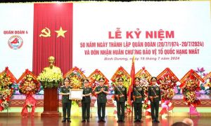 Quân đoàn 4 kỷ niệm 50 năm ngày thành lập