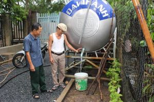 Đẩy nhanh tiến độ đầu tư mở rộng đường ống cấp nước tại một số công trình cấp nước tập trung nông thôn