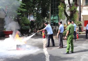 Tập huấn về phòng cháy chữa cháy và cứu nạn cứu hộ