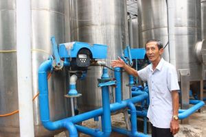 Cần cải thiện tỷ lệ hộ dân nông thôn dùng nước máy sinh hoạt