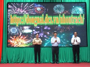 Huyện Nhơn Trạch ra mắt Cổng thông tin điện tử Đảng bộ huyện