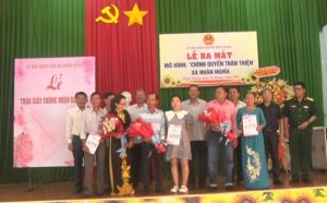 Ra mắt mô hình “Chính quyền thân thiện” tại xã Nhân Nghĩa