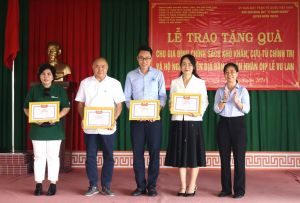 Uỷ ban Mặt trận tổ quốc Việt Nam huyện Nhơn Trạch tiếp nhận nguồn lực hỗ trợ của các doanh nghiệp