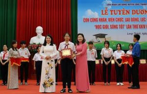 Trên 100 ngàn học sinh Học giỏi, sống tốt được tuyên dương