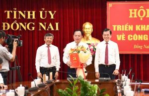 Ban Bí thư Trung ương Đảng chuẩn y đồng chí Võ Tấn Đức giữ chức Phó Bí thư Tỉnh ủy Đồng Nai