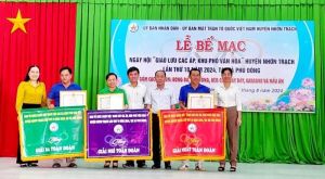 Sôi nổi  “Ngày hội giao lưu các ấp, khu phố văn hóa” huyện Nhơn Trạch lần thứ 10 năm 2024