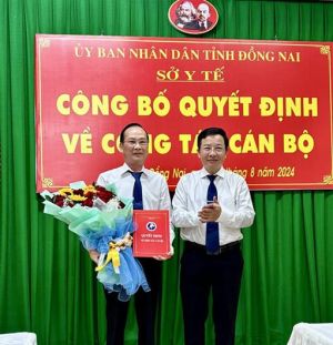 Ông Nguyễn Đình Hùng được bổ nhiệm làm Giám đốc Bệnh viện đa khoa khu vực Long Thành