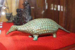 Tượng đồng tê tê Long Giao được đề nghị công nhận bảo vật quốc gia