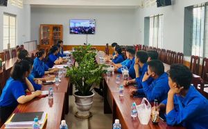 Cán bộ, đoàn viên, thanh niên học tập nội dung cốt lõi trong tác phẩm của cố Tổng Bí thư