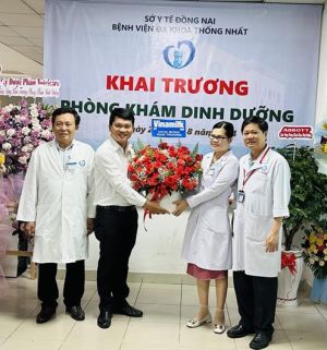 Khai trương phòng khám Dinh dưỡng Bệnh viện Đa khoa Thống Nhất