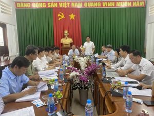 Sở Công Thương làm việc với huyện Định Quán về tình hình phát triển công nghiệp, thương mại