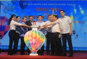 Khai mạc Ngày hội Khinh khí cầu huyện Nhơn Trạch