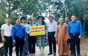 Khánh thành cầu dân sinh tại xã Thanh Sơn, huyện Định Quán