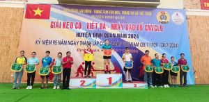 Sôi động hội thao trong công nhân viên chức lao động