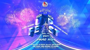 Biên Hòa bắn pháo sáng nghệ thuật mừng Quốc khánh 2-9