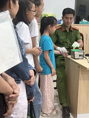 Nhiều hồ sơ làm căn cước được thu nhận thông qua Cổng dịch vụ công trực tuyến