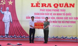 Phát động phong trào Toàn dân bảo vệ an ninh Tổ quốc tại huyện Tân Phú