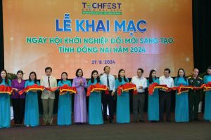 Khai mạc Ngày hội khởi nghiệp đổi mới sáng tạo tỉnh Đồng Nai 2024