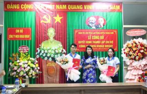 Thành lập chi bộ ở doanh nghiệp ngoài nhà nước