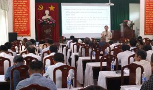 Tập huấn nghiệp vụ phong trào “Toàn dân đoàn kết xây dựng đời sống văn hoá” tại huyện Nhơn Trạch