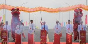 Chính thức thông xe cầu Bạch Đằng 2