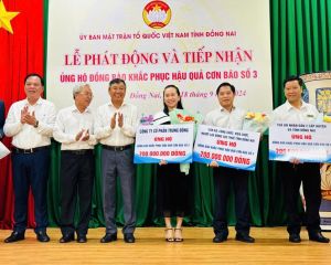 Ngành Thuế và Hải quan Đồng Nai chung tay vì đồng bào vùng lũ