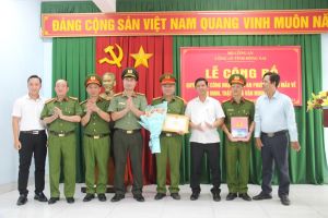 3 Công an phường được công nhận kiểu mẫu về an ninh, trật tự và văn minh đô thị