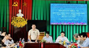 Khảo sát kết quả xây dựng nông thôn mới kiểu mẫu tại xã Phú Lâm