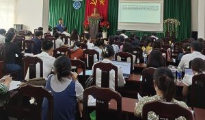 Tập huấn nâng cao năng lực chuyên môn công tác Y tế trường học