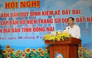 Đồng Nai triển khai kiểm kê đất đai và lập bản đồ hiện trạng sử dụng đất năm 2024