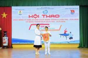 Bệnh viện Đa khoa Thống Nhất trao 39 giải cho các cá nhân, tập thể xuất sắc tại hội thao