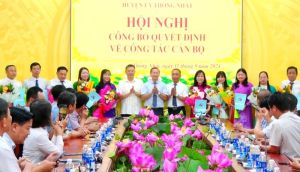 Huyện Thống Nhất điều động, bổ nhiệm nhiều cán bộ
