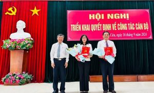 Tỉnh ủy triển khai công tác cán bộ tại Huyện ủy Vĩnh Cửu