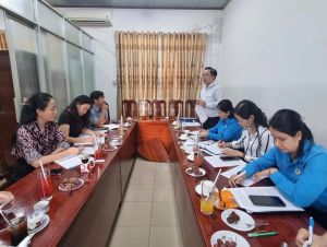 Tăng cường nắm bắt tâm tư, nguyện vọng đoàn viên, giáo viên, người lao động