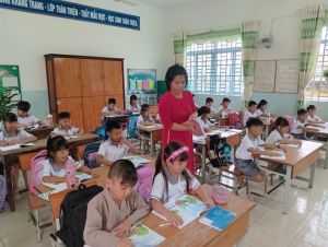 Niềm vui ở ngôi trường vùng xa