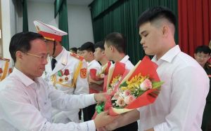 Đồng Nai có 82 thí sinh trúng tuyển vào các trường quân đội