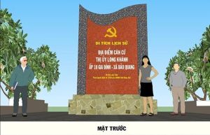 Đề xuất địa điểm đặt bảng ghi dấu Địa điểm Căn cứ Thị ủy Long Khánh