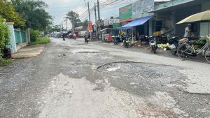 Cần sớm nâng cấp đường Nguyễn Thái Học