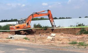 Preparing to Invest in the Expansion of the Remaining Section of 25B Road in Nhon Trach District