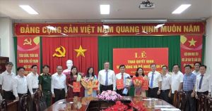 Ban Thường vụ Huyện ủy Long Thành điều động 4 cán bộ nhận nhiệm vụ công tác mới